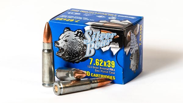 Picture of Bear Ammo 7.62x39mm 123 Grain Full Metal Jacket 500 Round Case